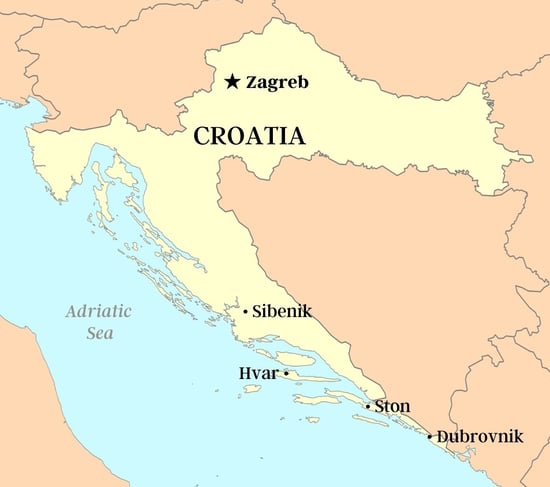 CROATIA map